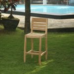 Teak Bar Chair No Arm TFI-BCH 01
