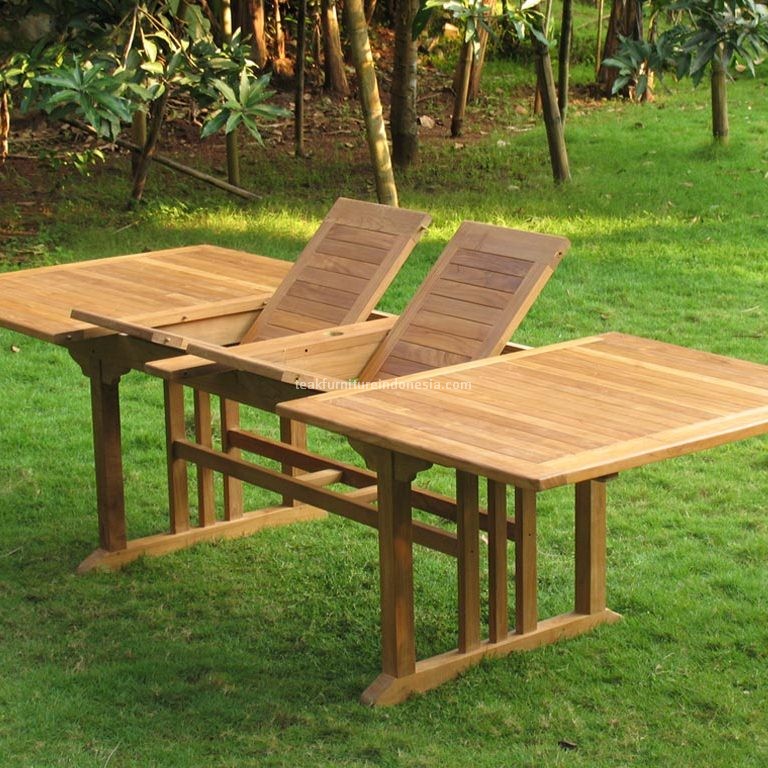 Teak Extending Table TFI-EXDTB 01