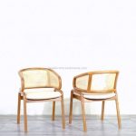 Teak Natural Rattan Dining Chair TFI-DCH 03 - Image 2