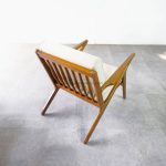 Teak Natural Wood Lounge Chair TFI-LOCH 03 - Image 4
