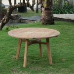 Teak Outdoor Fixed Table TFI-FIXTB 02