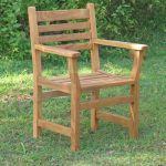 Teak Patio Fixed Arm Chair TFI-FIXCH 04
