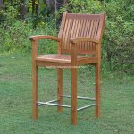 Teak Wood Bar Chair TFI-BCH 05