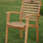 Teak Wood Fixed Arm Chair TFI-FIXCH 08
