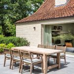 Dining Chair Teak Outdoor Designed by Teak Furniture Indonesia TFI-FIXTB 07