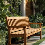 Outdoor Teak Wood Bench by Teak Furniture Indonesia