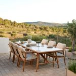 Teak Outdoor Dining Set - Modern Patio Table & Chairs | Export Quality