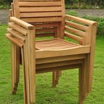 Teak Outdoor Wooden Chair by Teak Furniture Indonesia