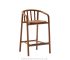 solid teak bar stool