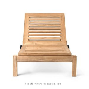 teak garden sun lounger
