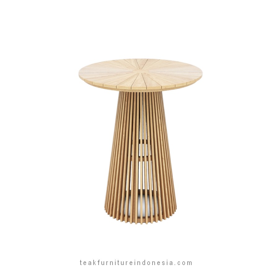 teak patio bar table