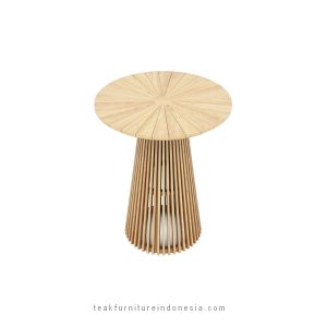 teak garden bar table