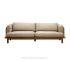 teak patio sofa with cushion