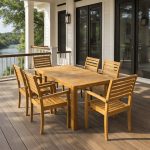 Premium Indonesian Teak Patio Dining Set