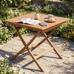 Solid Wood Folding Outdoor Table | Modern Patio & Garden Furniture