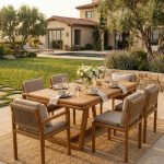 Indonesian Teak Outdoor Dining Set Supplier for Wholesale & Projects