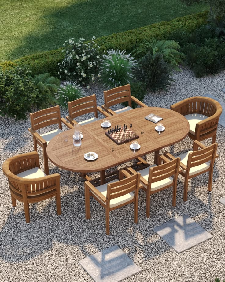 teak outdoor dining chair1 Wholesale Teak Outdoor Dining Set Manufacturer from Indonesia - Image 1