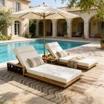 Luxury Outdoor Pool Lounger
