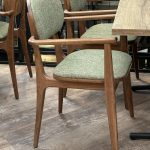 Custom Teak Wood Dining Armchair