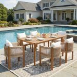 Premium Teak Garden Furniture Set | Outdoor Dining Collection