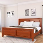 Premium Indonesian Teak Bed – Luxury Hotel & Residential Furniture