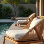 Premium Teak Outdoor Lounge Chair with Handwoven Rope